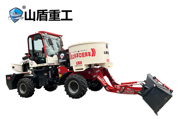 1800型自上料平口攪拌車