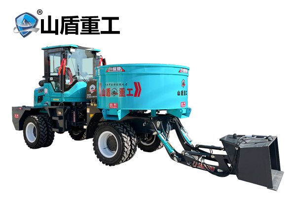 3500型8輪自上料平口攪拌車(chē)